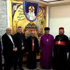 Los líderes cristianos de Irak, reunido en Ankawa, barrio cristiano de Erbil, en el Kurdistán