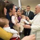 El Papa Francisco saluda a las familias de Equipos de Nuestra Señora