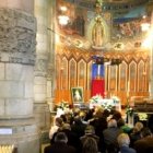 Una oración en el Tibidabo, hermoso templo dedicado al Sagrado Corazón, sobre la ciudad de Barcelona