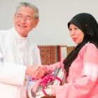 El arzobispo de Kuching en el acto de amistad con una asociación musulmana en la cena de iftar