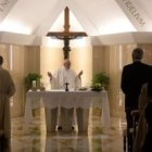 Francisco predica casi cada mañana en la misa matinal de la Casa Santa Marta