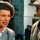 Una de las grandes cintas de todos los tiempos y una de las mejores de John Ford: John Wayne y Maureen OHara en El hombre tranquilo.