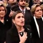 Un momento que los fieles de la Macarena no olvidarán jamás. Tampoco Ainhoa Arteta.