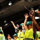 Peregrinación infantil a Lourdes. Los niños tienen un protagonismo propio en el santuario.