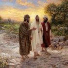 Jesús se acercó y se puso a caminar con ellos
