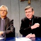 El cardenal Koch junto al reverendo luterano Martin Junge en el Vaticano
