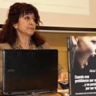 Alicia Rubio, en una de las presentaciones de su libro donde describe y desmonta la ideología de género.