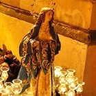 Procesión de la Inmaculada en Tarento, en el Sur de Italia. La devoción a la Purísima es muy intensa en todo el antiguo Reino de las Dos Sicilias.