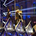 Baltasar, siempre el más querido, llega a la madrileña plaza de Cibeles.