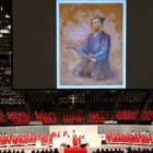 Ceremonia de beatificación de Ukon Takayama en Osaka