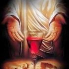 El que come mi carne y bebe mi sangre.