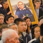 La Sierva de Dios Suzanne Aubert, en un retrato de la catedral de Auckland