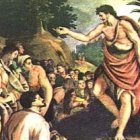 ...recibiendo el bautismo de Juan,