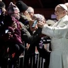 El Papa visitó este domingo una parroquia del extrarradio de Roma