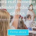 El manifiesto va dirigido al presidente y al ministro de Educación