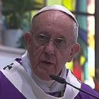 Francisco invitó a contemplar el rostro de la Pasión de Cristo entre el de su Transfiguración y el de su Resurrección.