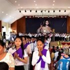 Los catecúmenos que se bautizarán este domingo recibieron la ceniza al inicio de la Cuaresma.