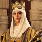 La Reina Isabel según la teleserie de RTVE... que recoge -en parte- la escena de los indios esclavos