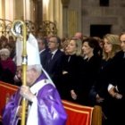 El cardenal Cañizares durante el funeral de Rita Barberá el 28 de noviembre