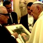 Scorsese ha regalado a Francisco unos cuadros de la Virgen de Nagasaki, devoción del siglo XVII