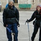 Eduardo y Merinda son unos enamorados del Camino de Santiago
