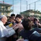 El Papa Francisco visita la parroquia romana de San Pietro Damiano