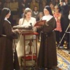 Toma de hábito de una de las monjas / Foto: Diócesis Osma-Soria