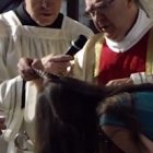 Yamuna recibió el Bautizo, la Comunión y la Confirmación a los 26 años