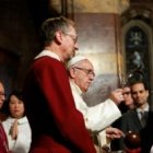 El Papa Francisco en la parroquia anglicana de Roma