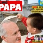 Cada mes, 68 páginas en papel de imágenes tiernas del Papa Francisco, y sus enseñanzas