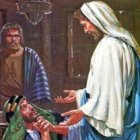 Señor, baja antes de que se muera mi niño.