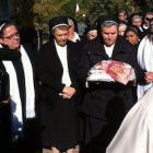 La religiosa agredida prefiere permanecer en el anonimato. En la imagen, algunas religiosas de la congregación.