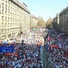 En Santiago, miles de personas pidieron una cultura por la vida en el país