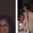 Esta familia recibió el bautismo en la Vigilia Pascual de 2009