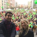 En Madrid cientos de personas salieron a la calle a defender la vida