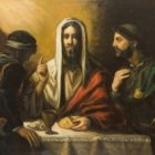 Lo reconocieron al partir el pan.