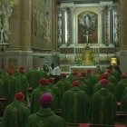 El Papa celebró con los cardenales su 25 aniversario como obispo