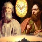 San Pedro y san Pablo, apóstoles.