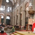 El arzobispo de Santiago, monseñor Barrio, presidió la Eucaristía