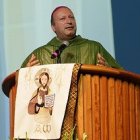 Franco Coppola es el Nuncio en México - en este encuentro animó a la acción en política