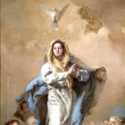 Presencia del E.Santo en la Asunción de la Virgen María.