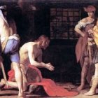 Martirio de San Juan Bautista.