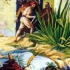 Y, agarrándolo, lo mataron.