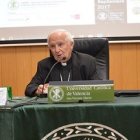 Cañizares, durante el acto en la UCV