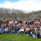 Los jóvenes escucharon testimonios, rezaron y convivieron durante el fin de semana en El Escorial