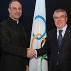 El sacerdote Melchor Sánchez de Toca representó a la Santa Sede en la inauguración de los JJOO