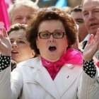 Christine Boutin nunca ha ocultado su fe ni sus principios, que siempre defendió con especial vehemencia