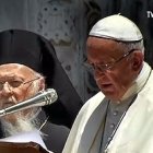 No hay alternativa a la paz, insistió el Papa en nombre de todos los patriarcas católicos y líderes ortodoxos congregados en Bari.