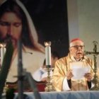 Luis Villalba, cardenal y arzobispo emérito de Tucumán, en la misa por la fiesta de la Virgen de la Merced