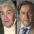 A la izquierda, Eduardo Haro Tecglen; a la derecha, Hermann Tertsch. Dos periodistas que coincidieron muchos años en «El País».